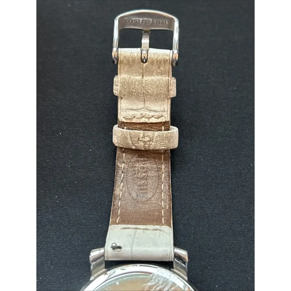 Fossil Silver Tone White Dial Women’s Multifunction Quartz Watch